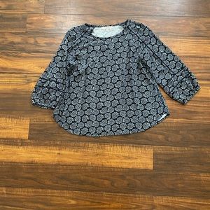 L Loft 3/4 Sleeve Top